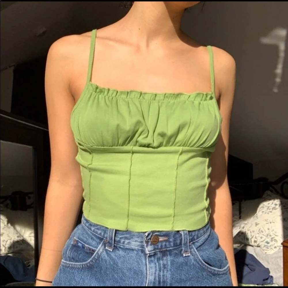 Milkmaid green top